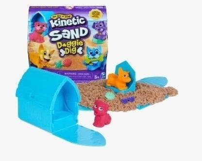 Kinetic Sand - Piasek kinetyczny z figurką pieska SPIN MASTER