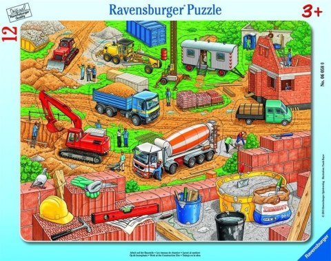 Puzzle 12 Co tu pasuje? Plac budowy Ravensburger