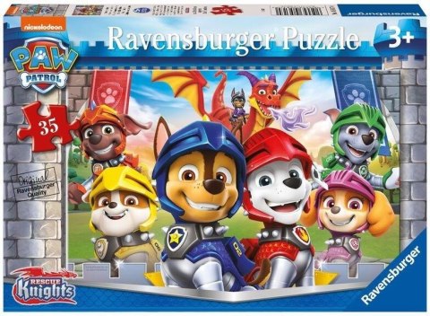 Puzzle 35 Psi Patrol Rycerze Ravensburger