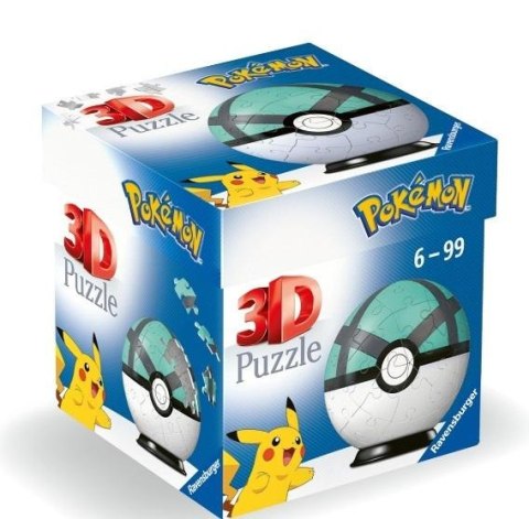 Puzzle 3D Kula: Pokemon Net Ball Ravensburger