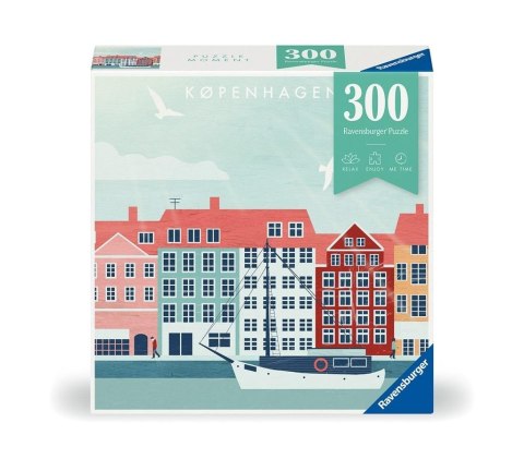 Puzzle Moment 300 Kopenhaga Ravensburger