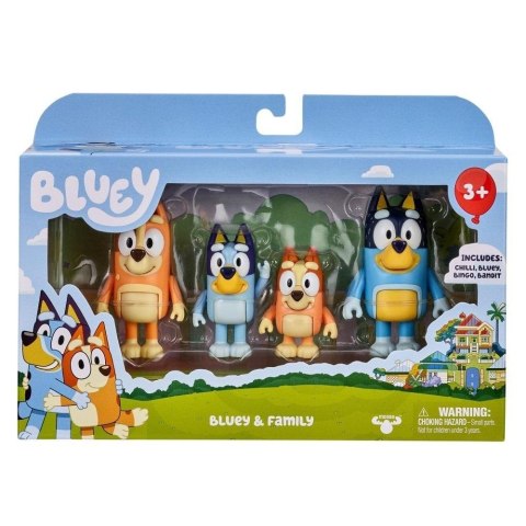 Bluey Figurki Rodzinka 4 szt. TM Toys