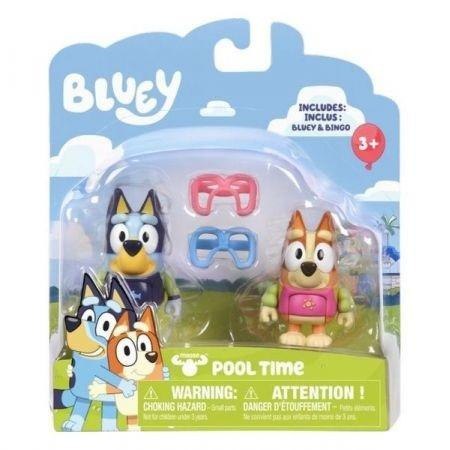 Bluey Figurki Zabawa Na Basenie 2 szt. TM Toys