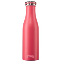 Butelka termiczna, stalowa, 0,5 l, różowa Lurch