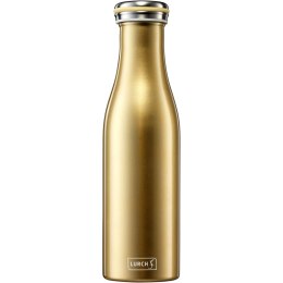 Butelka termiczna, stalowa, 0,5 l, złota metaliczna Lurch