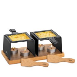 Mini-raclette na tealight dla 2 osób, 24,5 x 12,5 x 8 cm Spring