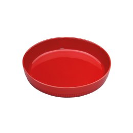 Naczynie żaroodporne, ceramika, 1,7 l, śred. 28 cm, czerwone Spring