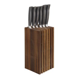 Blok na noże, drewno orzechowe, 13 x 13 x 26 cm Zassenhaus