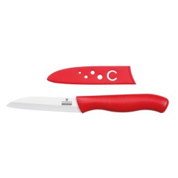 Ceramiczny nóż do owoców, 8 cm, czerwony Zassenhaus