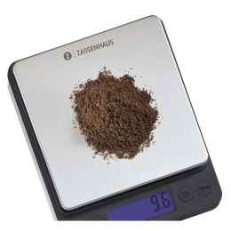 Cyfrowa waga do kawy, czarna, 10,5 x 13 cm Zassenhaus
