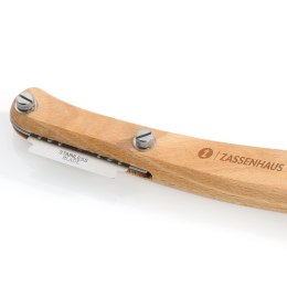 Nożyk do nacinania chleba, drewno bukowe/stal nierdzewna, 5 wymiennych ostrzy, dł. 19 cm Zassenhaus