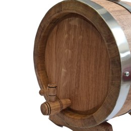 Beczka drewniana dębowa 20l wypalana na bimber, whisky lub wino + grawer