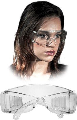 Okulary Ochronne / transparentny / GOG-ICE REIS