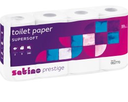 Papier Toaletowy Wepa Satino Prestige Biały - 8 Rolek WEPA