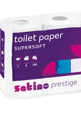 Papier Toaletowy Wepa Satino Prestige Biały - 8 Rolek WEPA