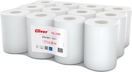 Ręcznik Papierowy Cliver Extra Biały R65/1 - 12 szt. Lamix