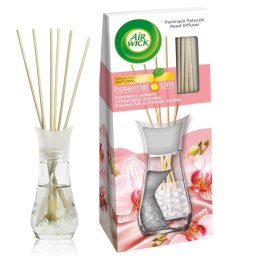 Air Wick Pachnące Patyczki Szlachetny Jedwab z Orientalną Orchideą/Precious Silk & Oriental Orchids 25ml AIR WICK