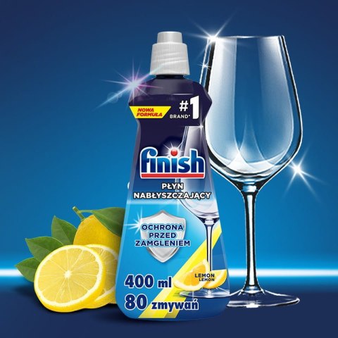 FINISH Płyn nabłyszczający Shine&Protect 400 ml cytrynowy FINISH