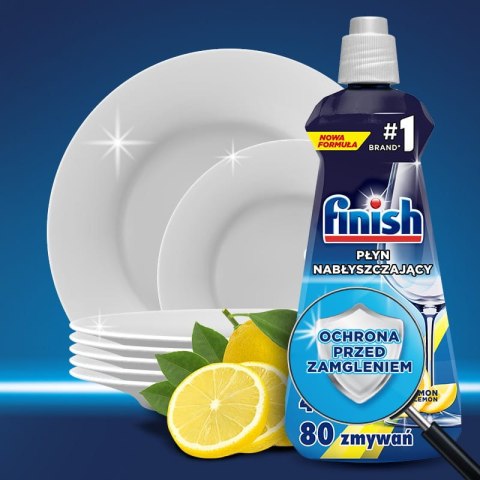FINISH Płyn nabłyszczający Shine&Protect 400 ml cytrynowy FINISH