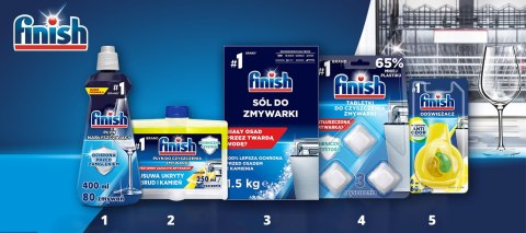 FINISH Płyn nabłyszczający Shine&Protect 800 ml cytrynowy FINISH