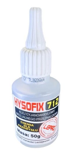 Klej Cyjanoakrylowy HYSOFIX 712 - 50g PAKO