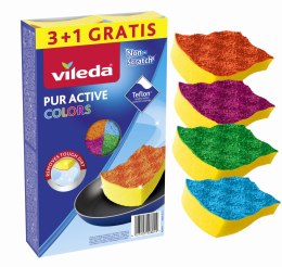 Zmywak Vileda Pur Active Colors 4 szt. VILEDA