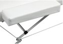 Łóżko Do Masażu Składane Aluminiowe Białe PAKO 700-039WT PAKO
