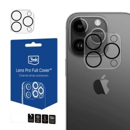 Szkło Hartowane 3mk Lens Pro Full Cover Apple iPhone 15 Pro/15 Pro Max 3mk
