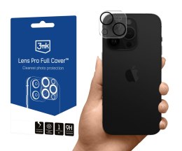 Szkło Hartowane 3mk Lens Pro Full Cover Apple iPhone 15/15 Plus 3mk