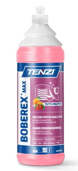 TENZI BOBEREX MAX Tutti Frutti 1L. Płyn Do Mycia Naczyń TENZI