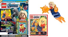 Czasopismo Nr. 06.2023 LEGO Avengers CAPTAIN MARVEL - 242321 LEGO