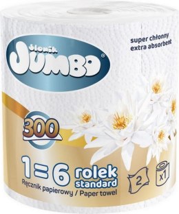 Ręcznik papierowy 1R SŁONIK JUMBO MAXI 300 list 2W - 1 szt. Słonik Jumbo