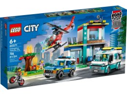 60371 - LEGO City - Parking dla pojazdów uprzywilejowanych LEGO