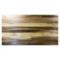 Stół loftowy, drewno naturalne, lity orzech włoski, 120 cm x 60 cm, wysokość 76 cm, Boscoreale