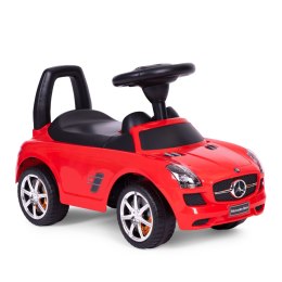 Jeździk, pchacz Mercedes czerwony SLS AMG czerwony