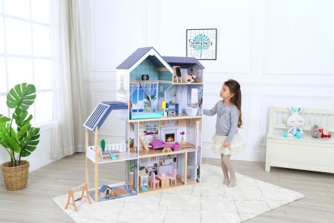 Domek dla lalek xxl Rezydencja Maya 28 el. ECOTOYS