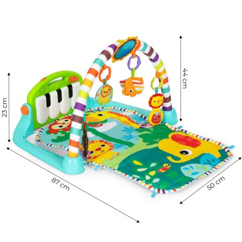 Mata Edukacyjna interaktywna dla niemowląt + pianinko
