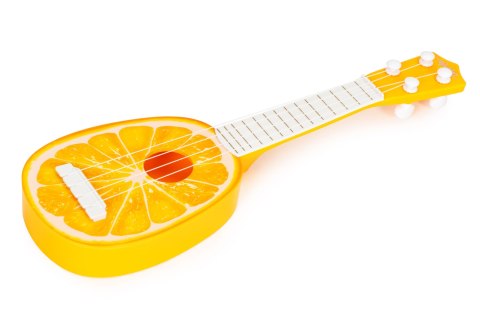 Ukulele gitara dla dzieci cztery struny pomarańcz