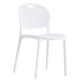 Krzesło LUMA - białe x 1