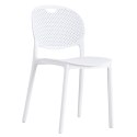 Krzesło LUMA - białe x 4