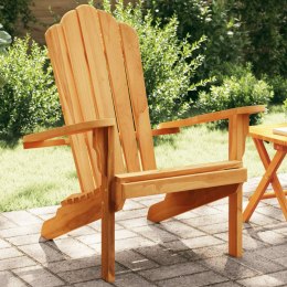 VidaXL Krzesło ogrodowe Adirondack, 77x78x95 cm, lite drewno tekowe