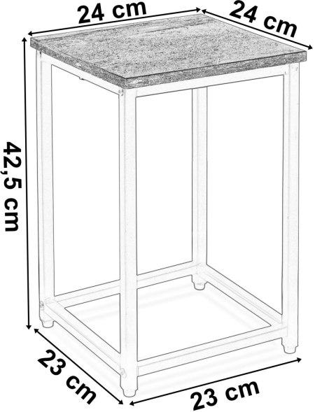 Kwietnik loftowy ARBEN CRAFT 40 cm