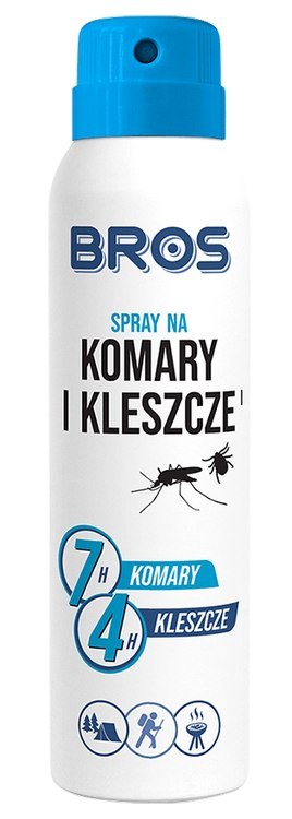 BROS - spray na komary i kleszcze 90ml - 1 szt. BROS