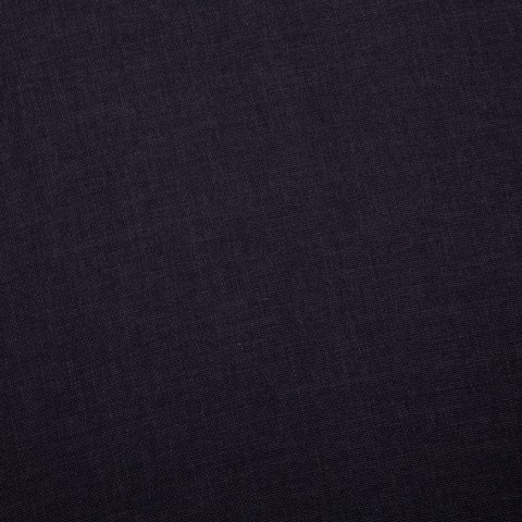 VidaXL 2-osobowa sofa tapicerowana tkaniną, czarna