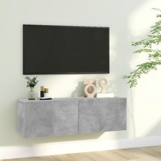 VidaXL Szafka pod TV, szarość betonu, 100x30x30 cm