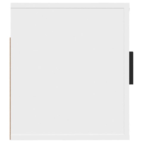 VidaXL Wisząca szafka telewizyjna, biała, 57x34,5x40 cm