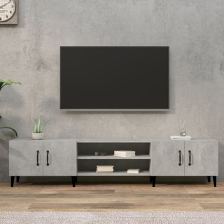 VidaXL Szafka pod TV, szarość betonu, 180x31,5x40 cm