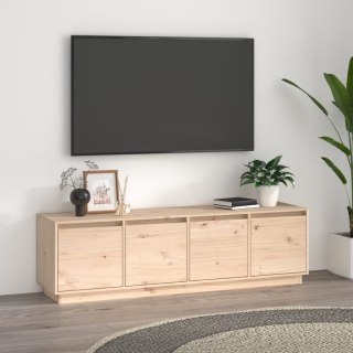 VidaXL Szafka pod telewizor, 156x37x45 cm, lite drewno sosnowe