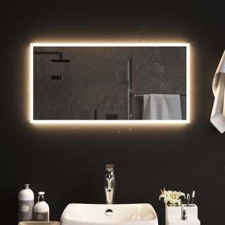 VidaXL Lustro łazienkowe z LED, 40x80 cm