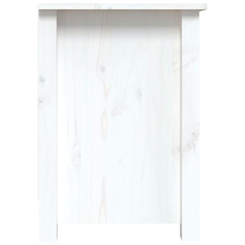 VidaXL Szafka pod telewizor, biała, 103x36,5x52 cm, drewno sosnowe